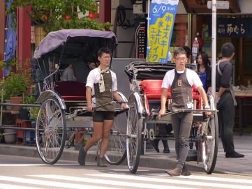 浅草・人力車【イングリッシュビレッジ】